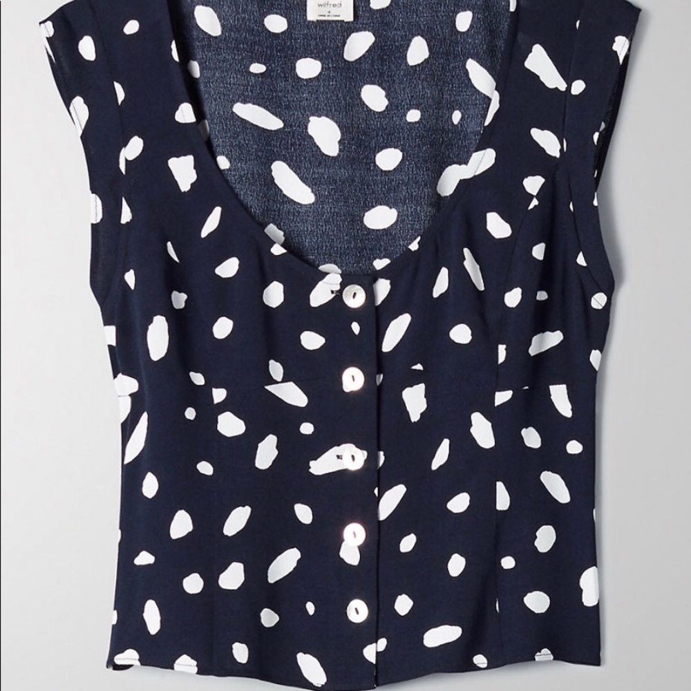 Aritzia Wilfred Capulet Blouse